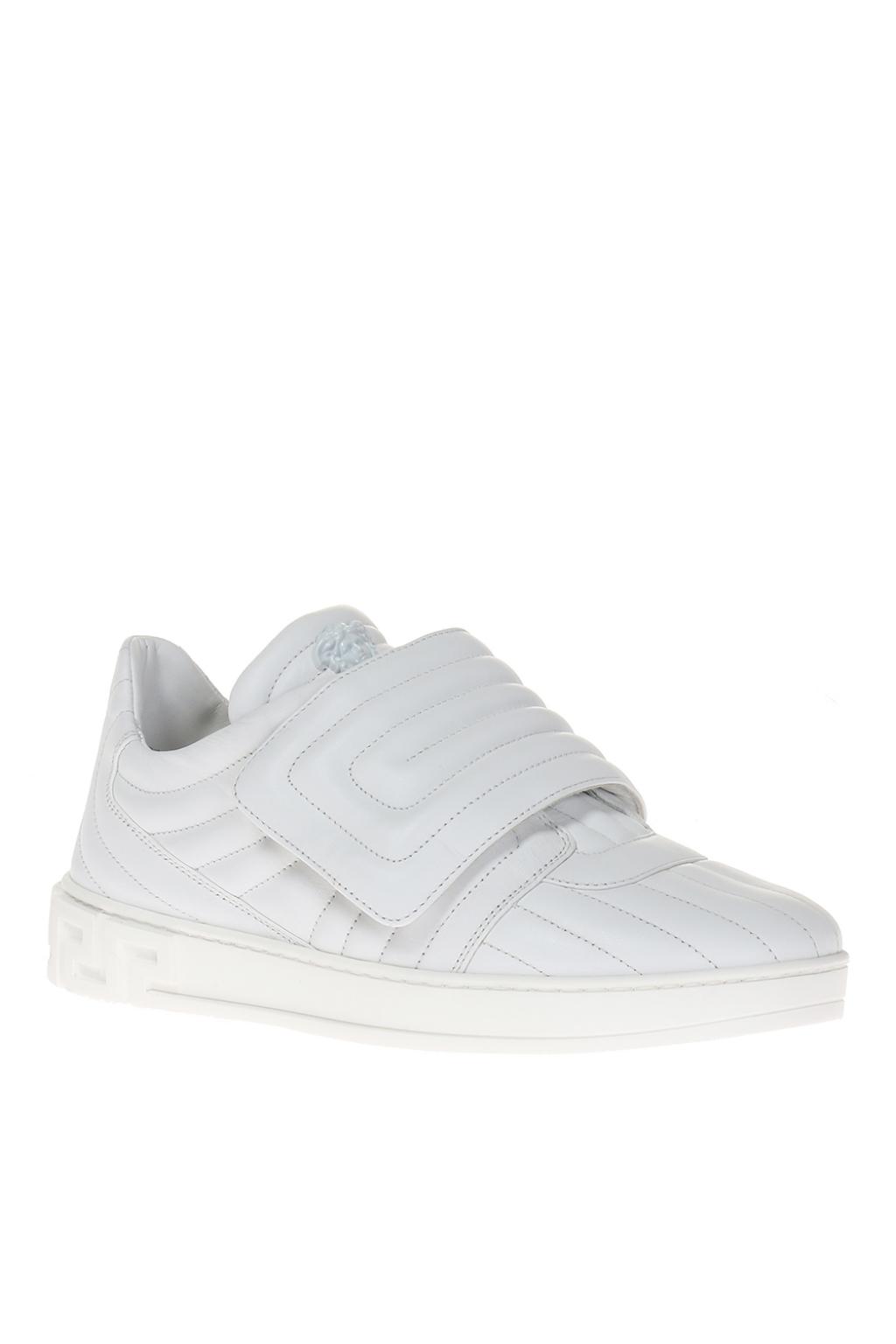 Versace on sale quilted sneakers